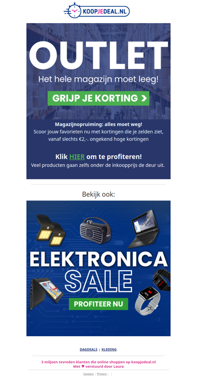 Magazijn Leegverkoop: Alles moet weg!