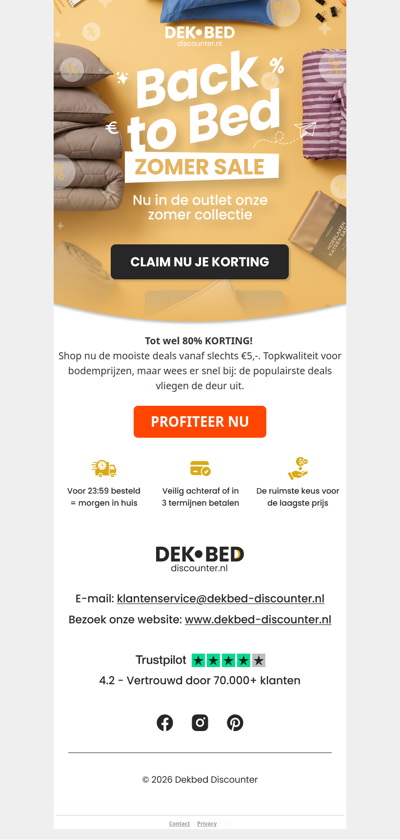 Nieuwe Outlet Aanbiedingen..