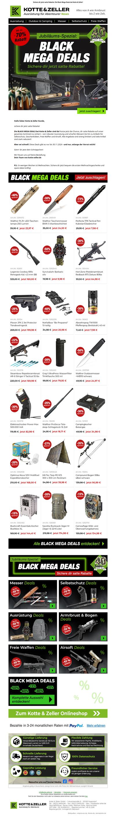 ◾️BLACK MEGA DEALS◾️Jetzt zuschlagen!