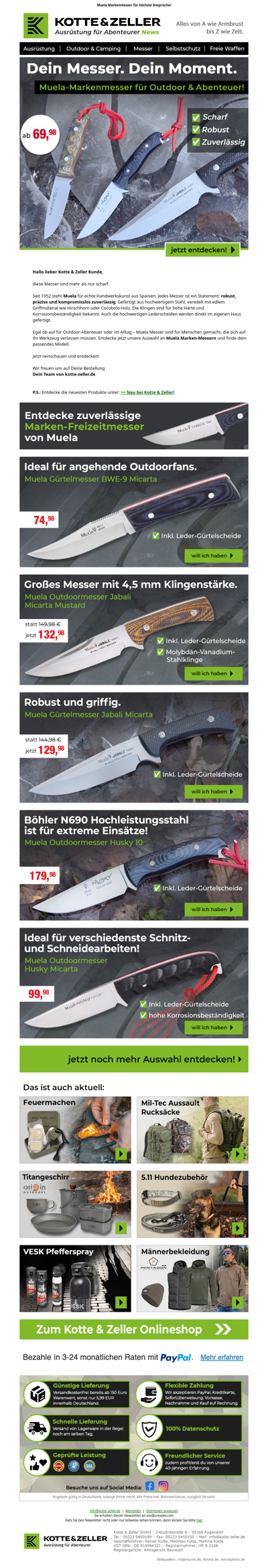 Scharfe Sache: Diese Messer sind scharf, robust & zuverlässig!