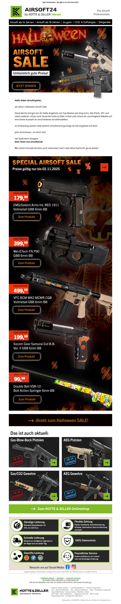 🎃 Ab sofort: Halloween-Deal-Alarm!