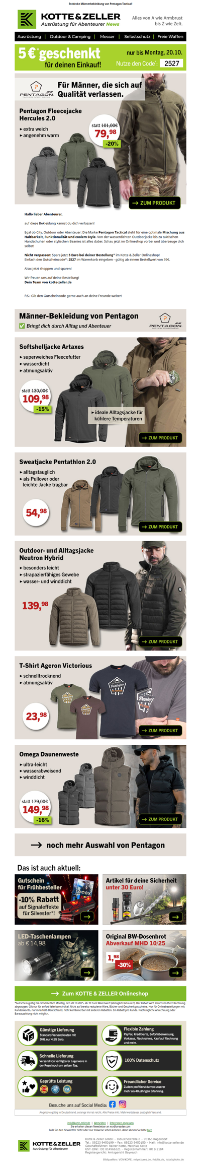 Jetzt öffnen & Gutschein nutzen!