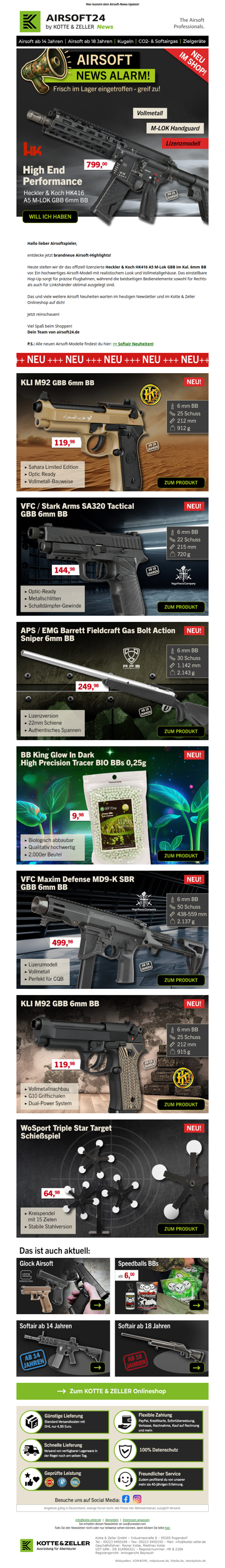 💥 Brandneue Airsoft-Highlights!