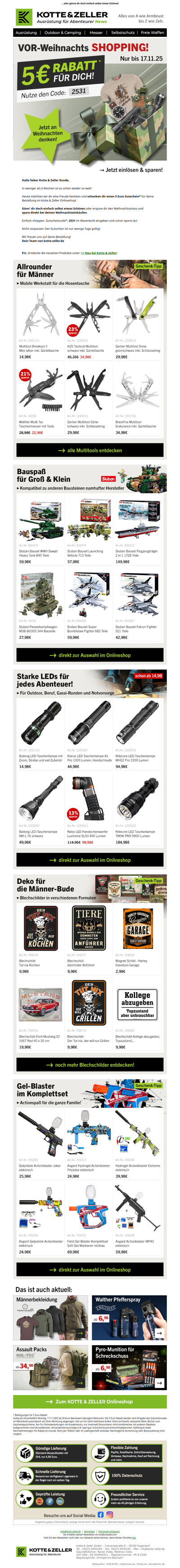 Tipp: Jetzt entspannt Geschenke shoppen!