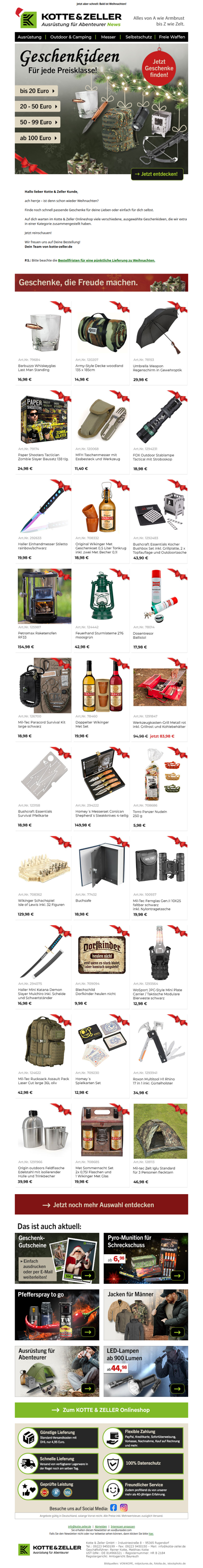 🎁 Weihnachtsgeschenke 🎁  Jetzt noch schnell bestellen!