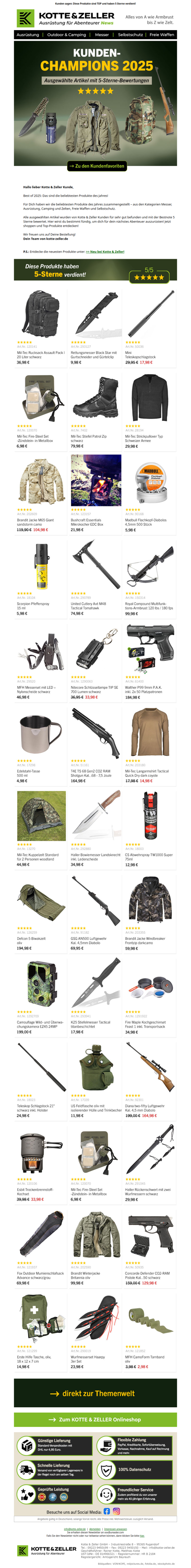 ⭐⭐⭐⭐⭐ Best of: Das sind die Stars des Jahres!