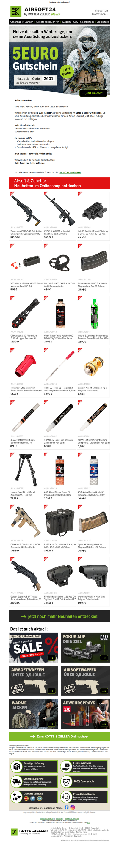 Zeit für ein Airsoft-Upgrade