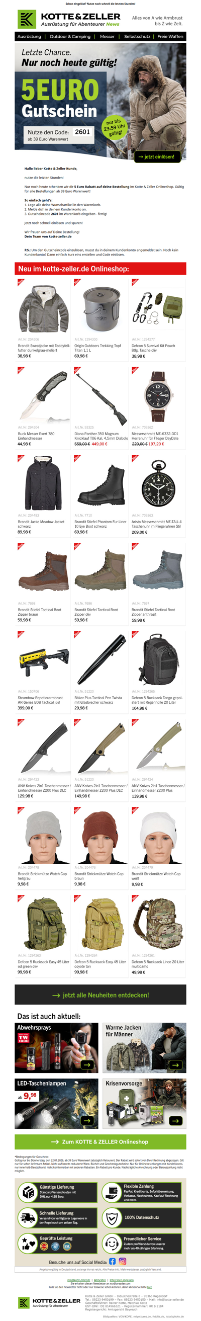 ⏰Erinnerung: Nur noch heute einlösbar!