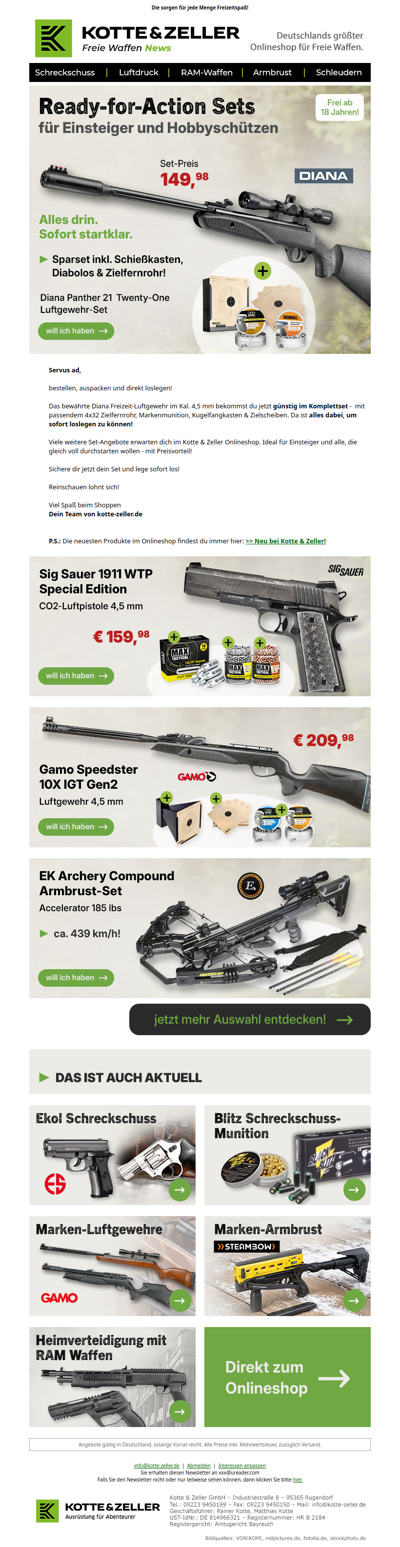 🔥Ready-for-Action Sets!