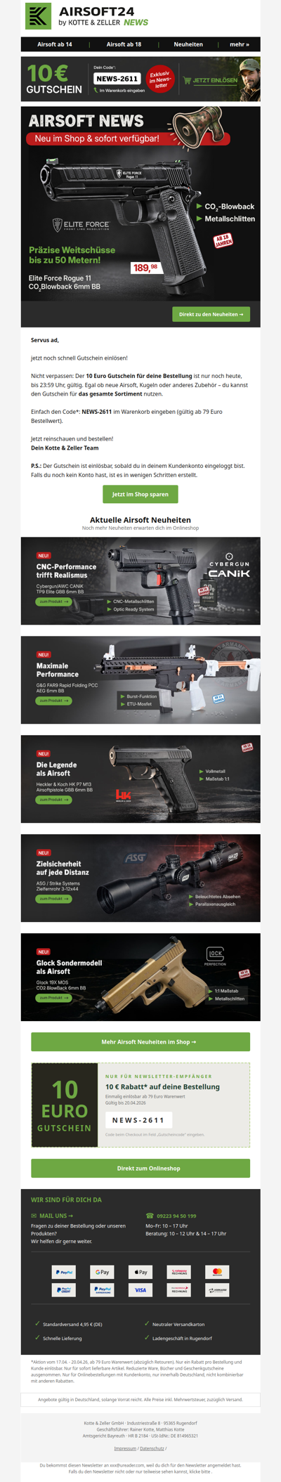 👉 10 € nur noch heute!