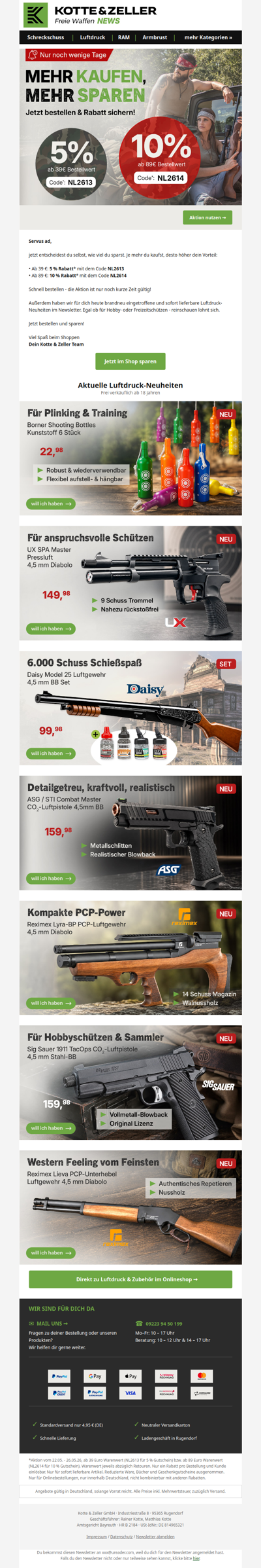 Nicht verpassen: 10 % Rabatt sichern