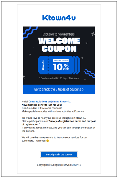 Congratulations on joining Ktown4u.