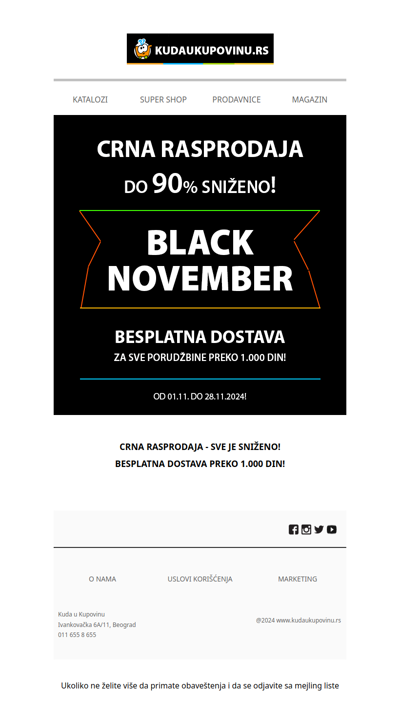 ✅ Black Friday je stigao ranije