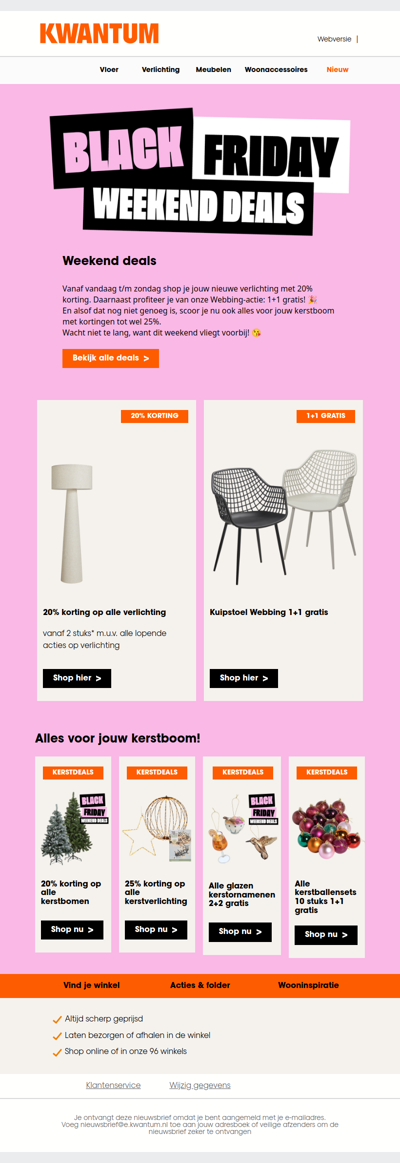 Black Friday weekend deals!