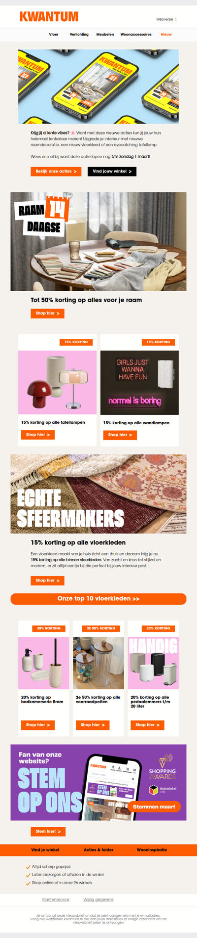 Deze acties wil je niet missen 😍