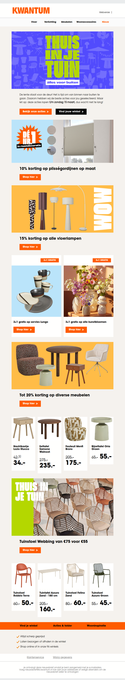 Deze acties hebben wij voor jouw geselecteerd🤩