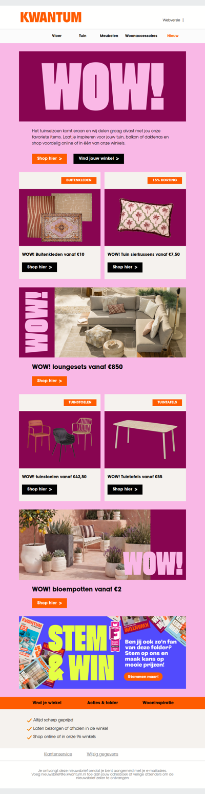 WOW! ☀️ Nieuwe tuincollectie