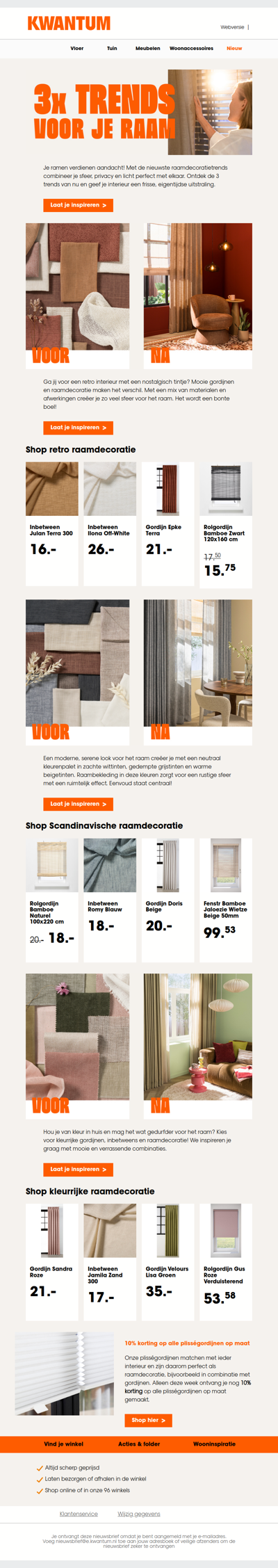 Nieuwe look voor je ramen? Dit zijn de 3 trends 😘