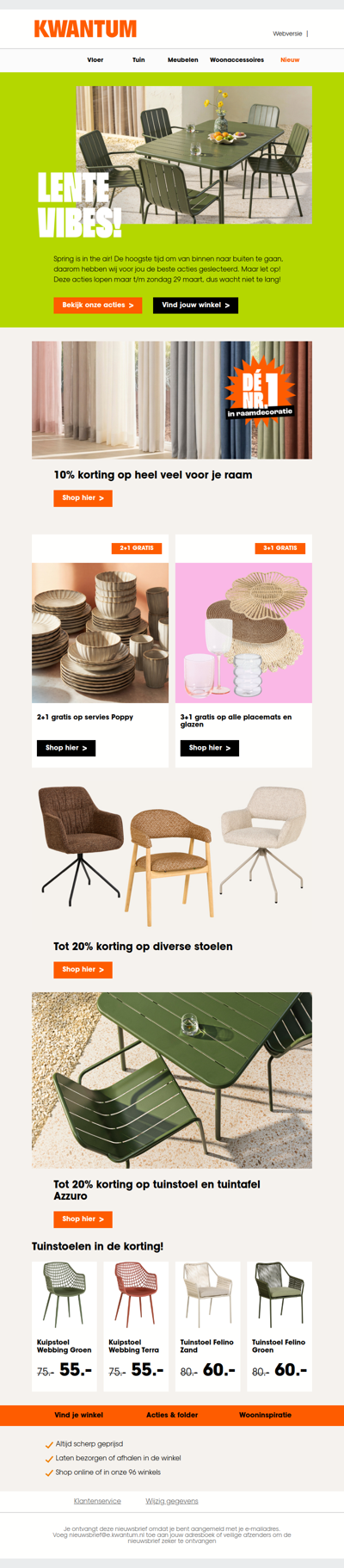 Lente korting waar je blij van wordt!🌷