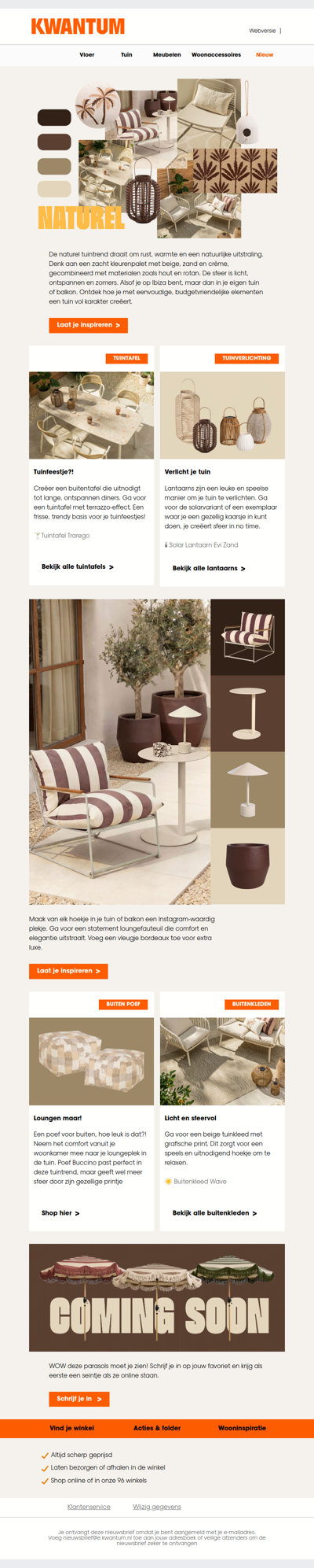 Laat je inspireren door onze naturel tuintrend 🌼