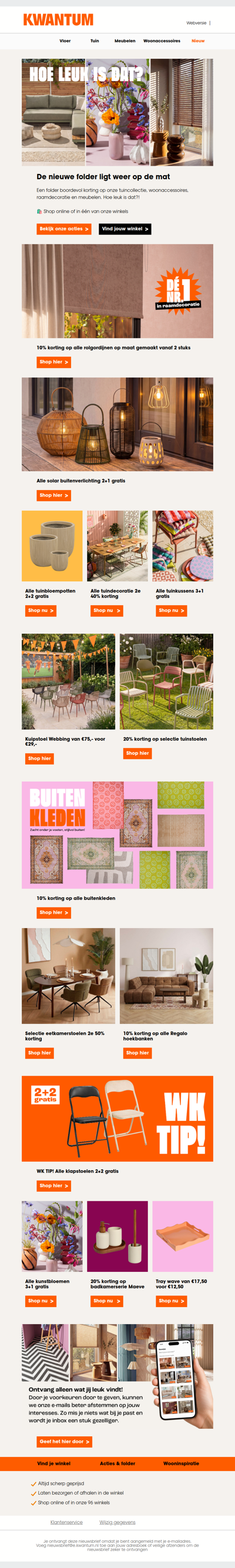 Een nieuwe folder boordevol voordeel🧡