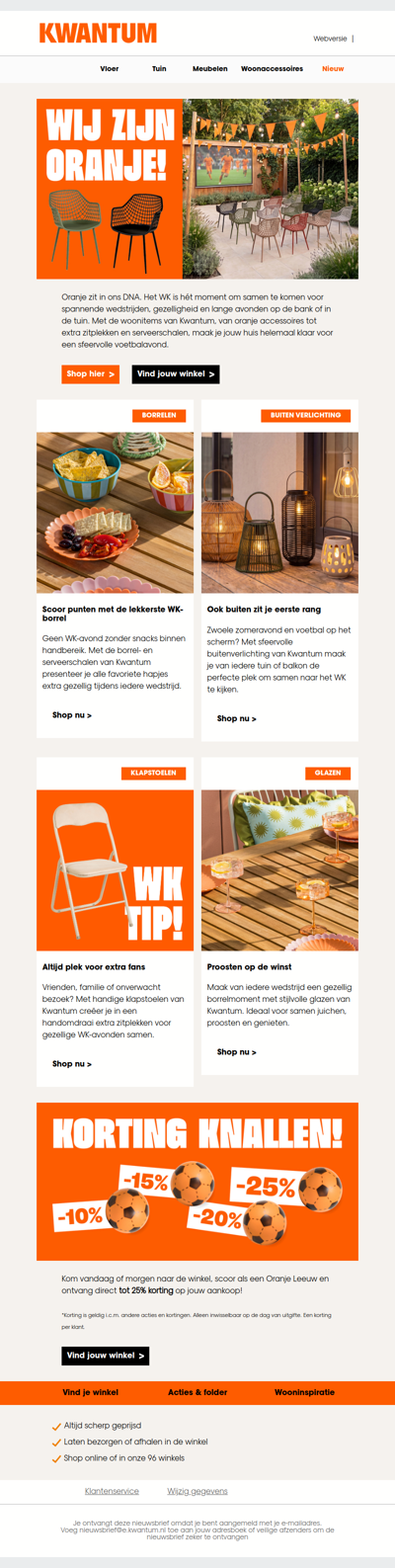 Wij zijn oranje! 🧡