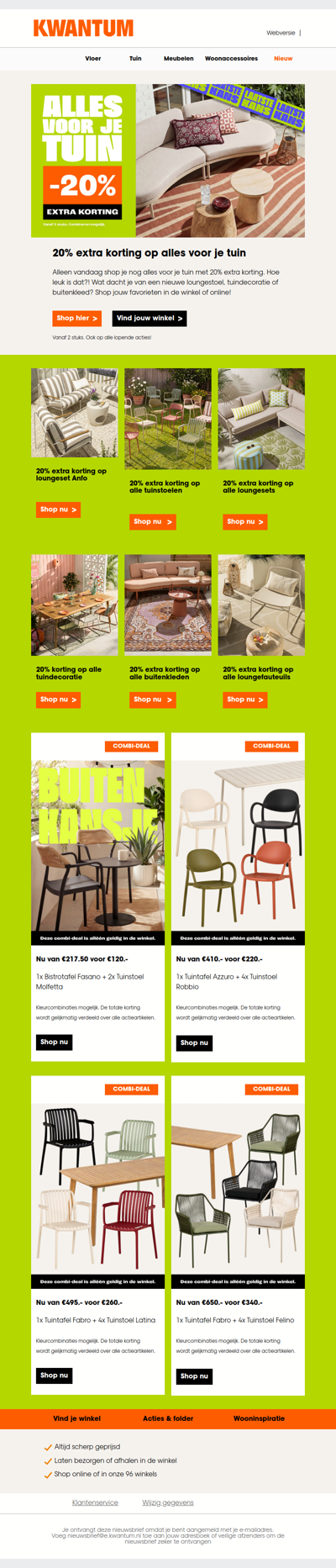 Laatste dag! 🌻 20% korting op alles voor je tuin