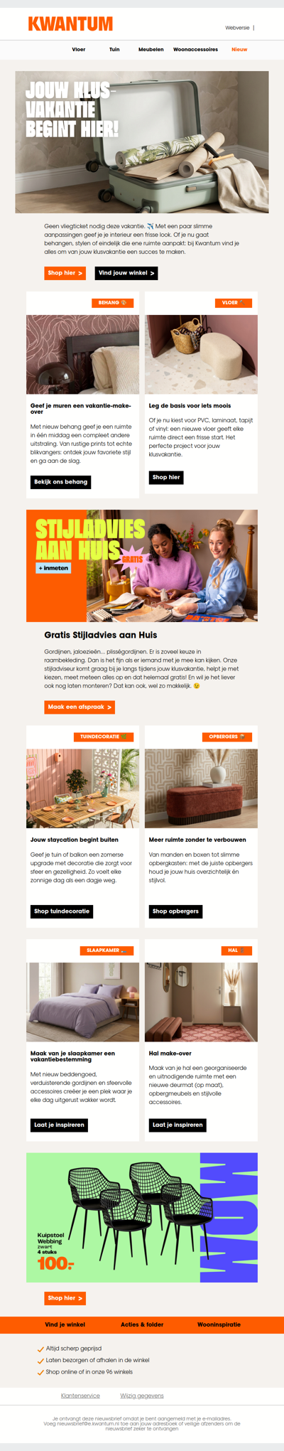 Klusvakantie? 🛠 🌴Maak van je huis je favoriete bestemming