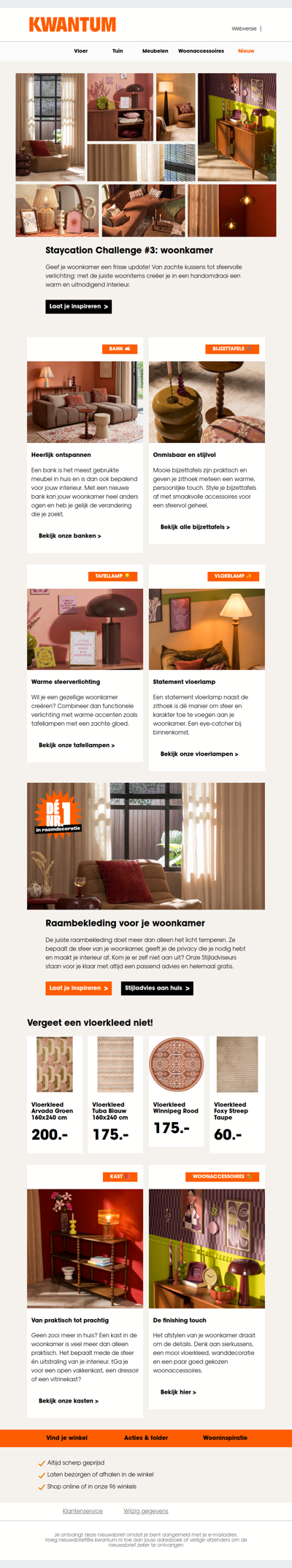 ☀️ Staycation Challenge #23 Geef je woonkamer een make-over