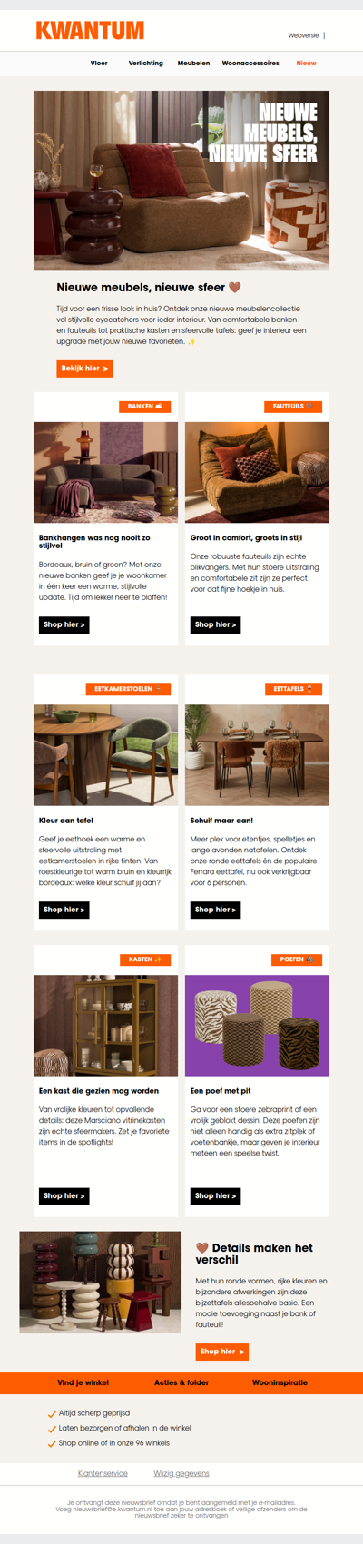 Ontdek onze nieuwe meubelencollectie 🤩