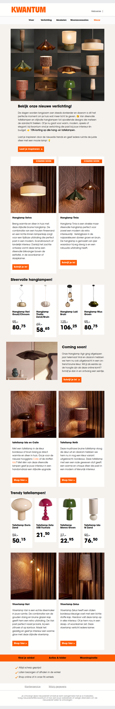 Ontdek onze nieuwe verlichting collectie 😍💡