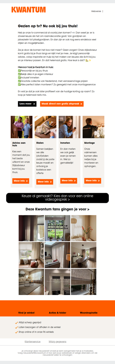 Gezien op tv? Nu ook bij jou thuis! 🏡