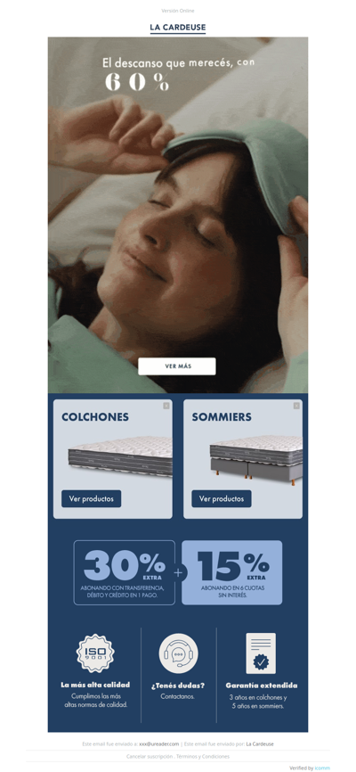 🔥¡Hasta 60% OFF en todos los productos de Resortes Pocket!