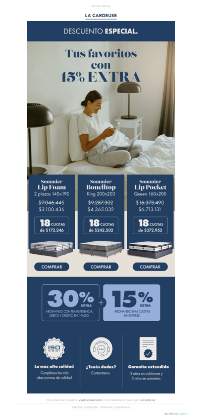 Tu descanso se merece un extra 💫