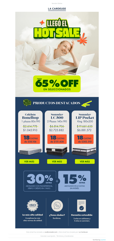 🔥 Arrancó Hot Sale en La Cardeuse