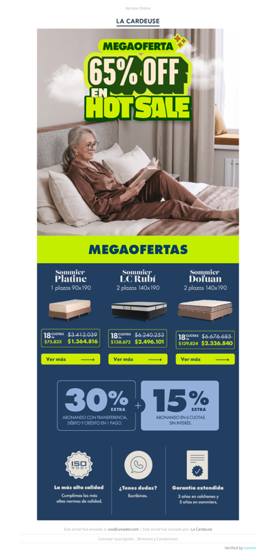 🔥¡Aprovechá Hot Sale en La Cardeuse!🔥