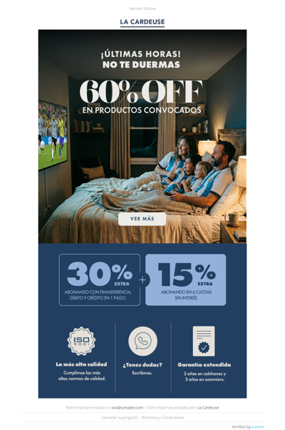 ⏳Quedan pocas horas: 60% off en productos convocados ⏳