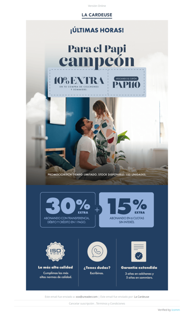 🎟️ 10% EXTRA para el Papi Campeón en La Cardeuse