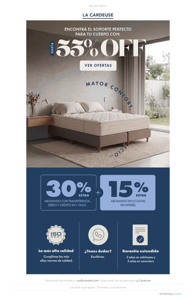 🛏️ Encontrá el soporte perfecto para tu cuerpo