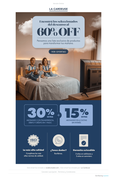 🏆 Encontrá los seleccionados del descanso al 60% OFF