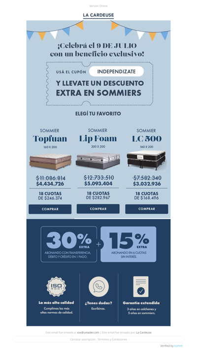 ¡Celebrá el 9 de Julio con un beneficio exclusivo!