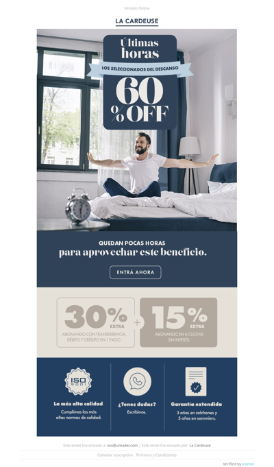 ⏰ Últimas horas: ¡Hasta 60% Off en los seleccionados!