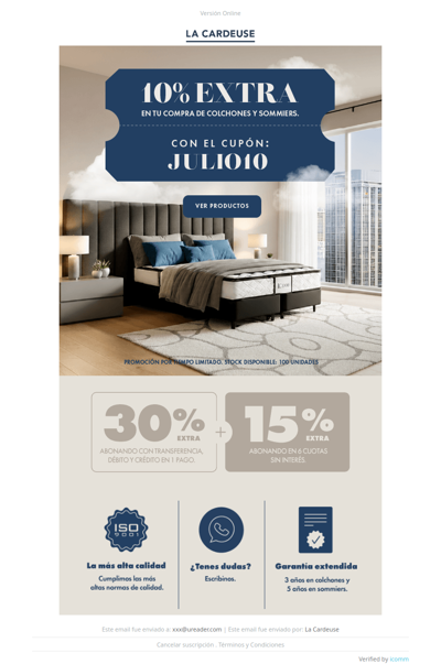 🎟️ ¡Sumá un 10% Extra con el cupón JULIO10!
