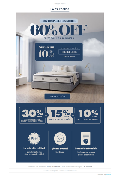 🎟️ Sumá un 10% EXTRA aplicando el cupón LIBERTADOR