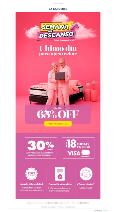 Se termina: tu última chance con 65% OFF ⚠️