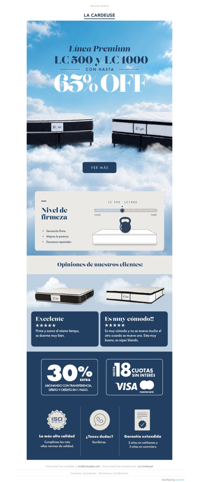 Línea Premium ✨ LC 500 y LC 1000 con hasta 65% OFF