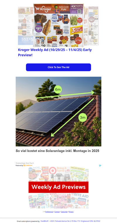 🔥Kroger Weekly Ad (10/29/25 - 11/4/25) Early Preview!