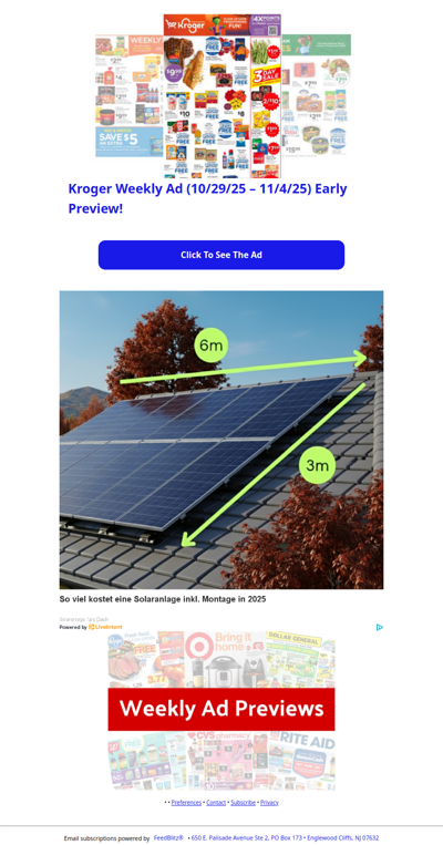 🔥Kroger Weekly Ad (10/29/25 - 11/4/25) Early Preview!
