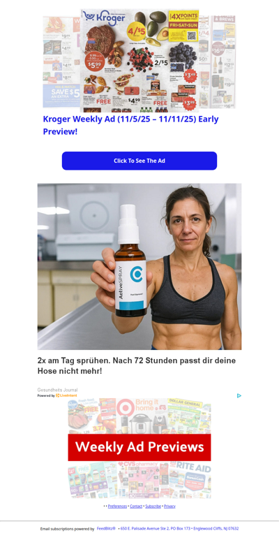 🔥Kroger Weekly Ad (11/5/25 - 11/11/25) Early Preview!