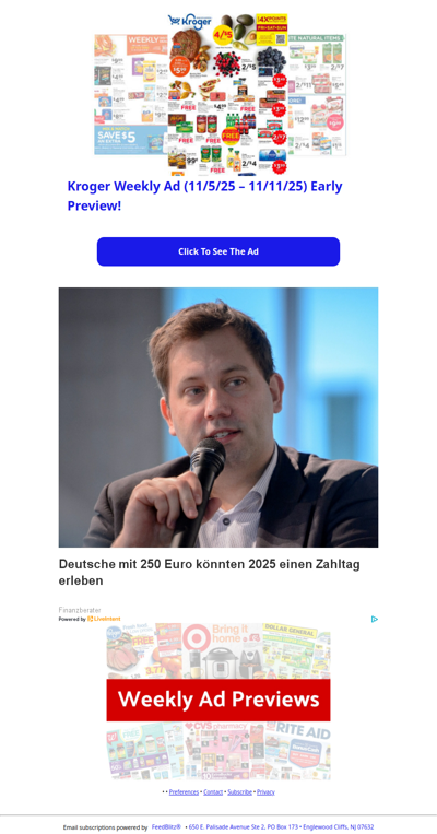 🔥Kroger Weekly Ad (11/5/25 - 11/11/25) Early Preview!